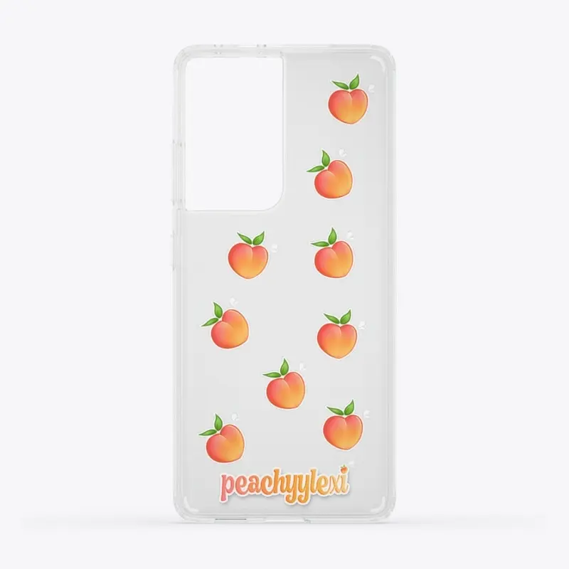 Peachyylexi Samsung Clear Case 2023