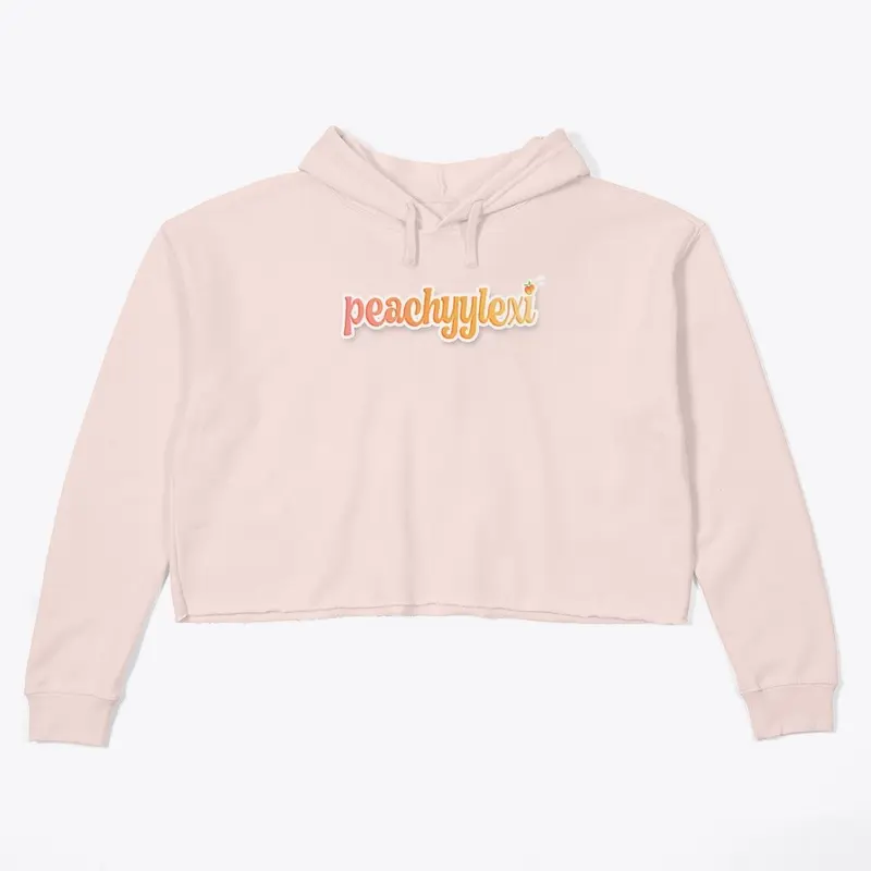 Peachyylexi Cropped Hoodie Fall Edition