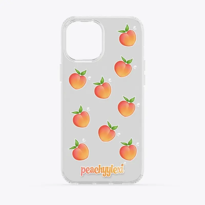 Peachyylexi iPhone Clear Case 2023