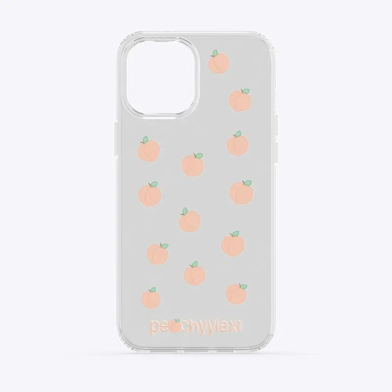 Peachyylexi Clear iPhone Case